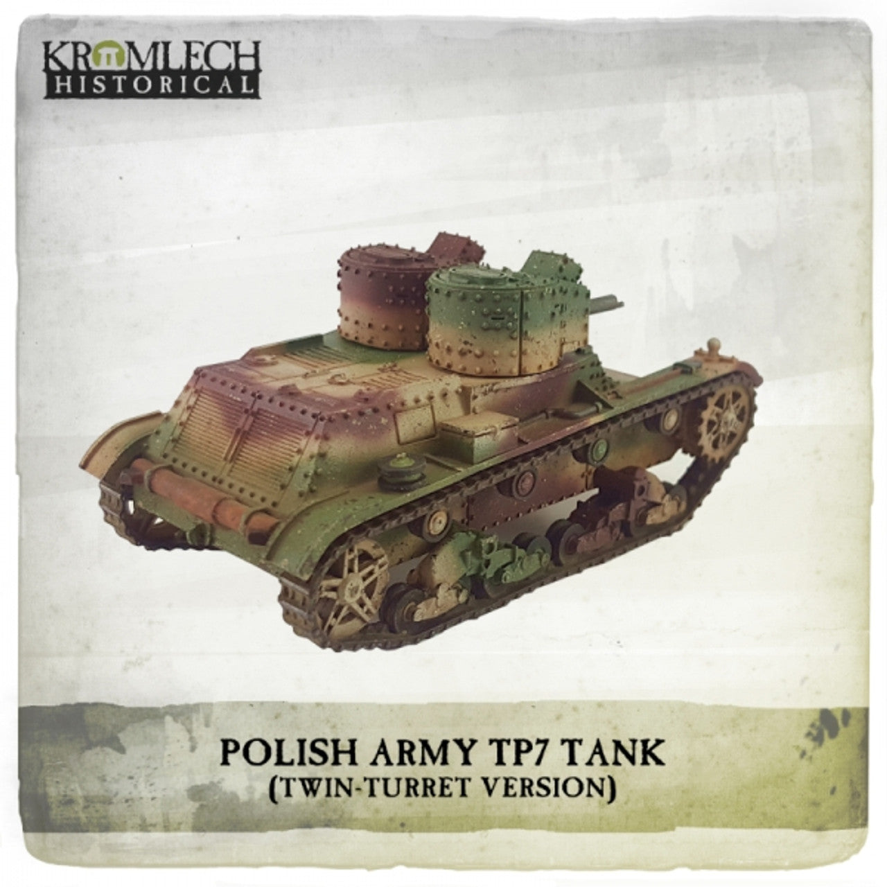 KROMLECH Polish Army Twin-Turret 7TP Tank