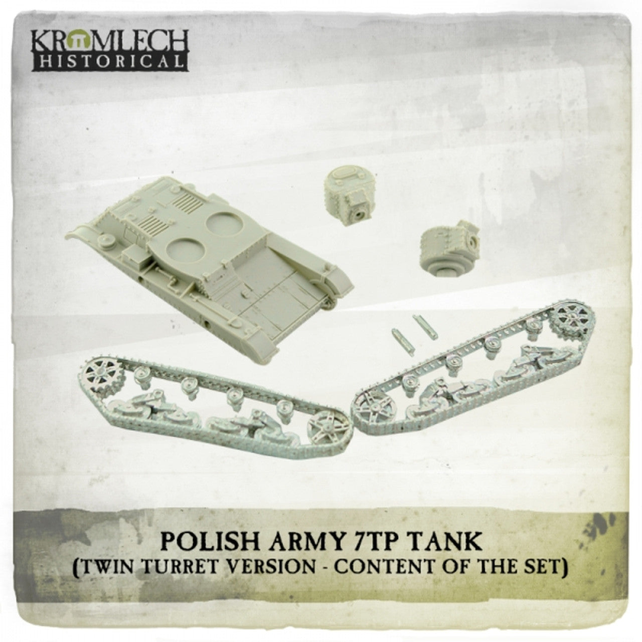 KROMLECH Polish Army Twin-Turret 7TP Tank