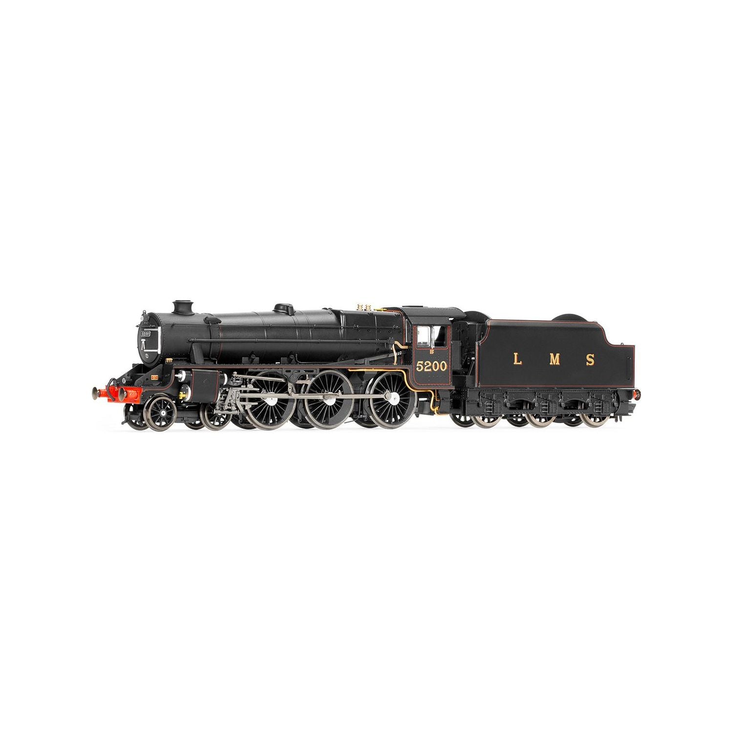 HORNBY OO LMS, Stanier 5MT 'Black 5' 4-6-0, 5200 - Era 3