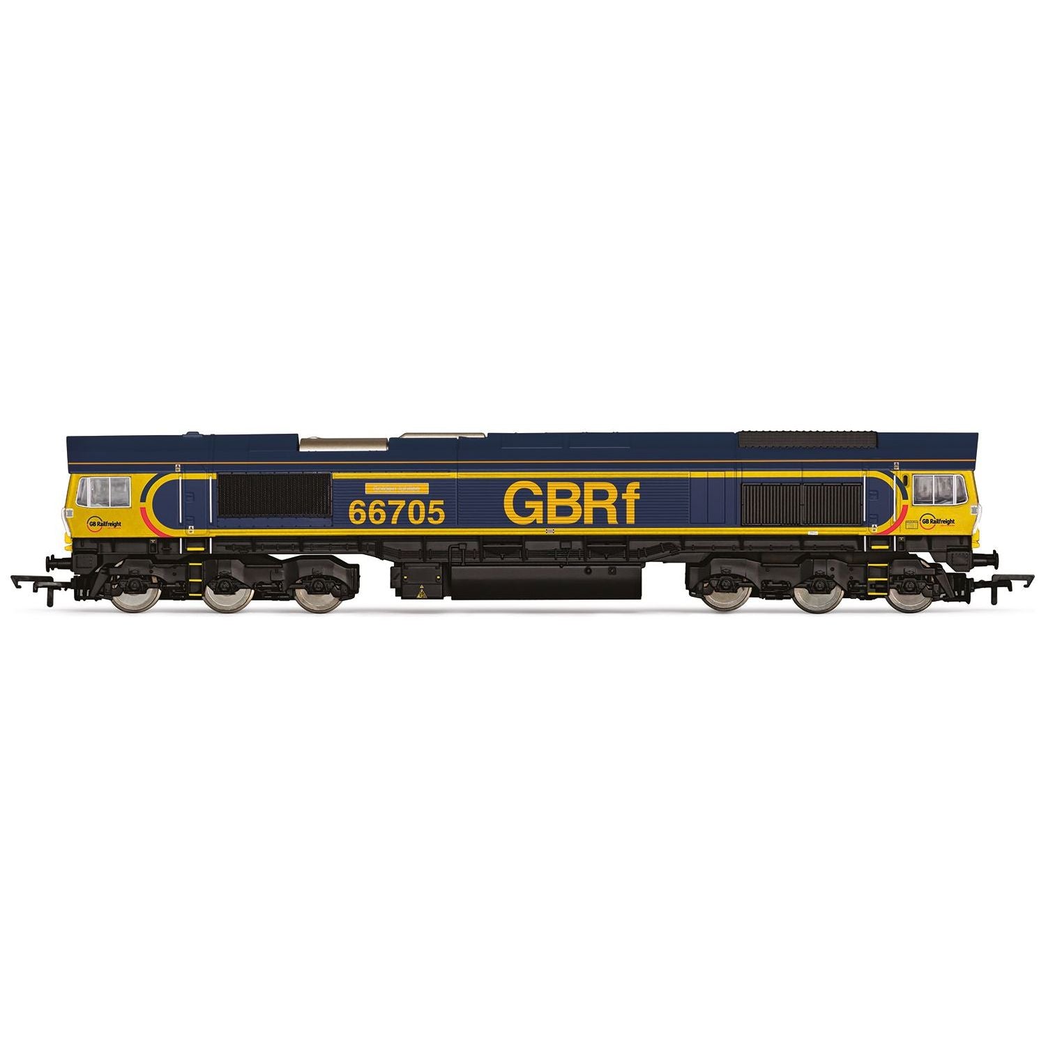 HORNBY GBRF, CLASS 66, CO-CO, 66705 'GOLDEN JUBILEE' - ERA 9