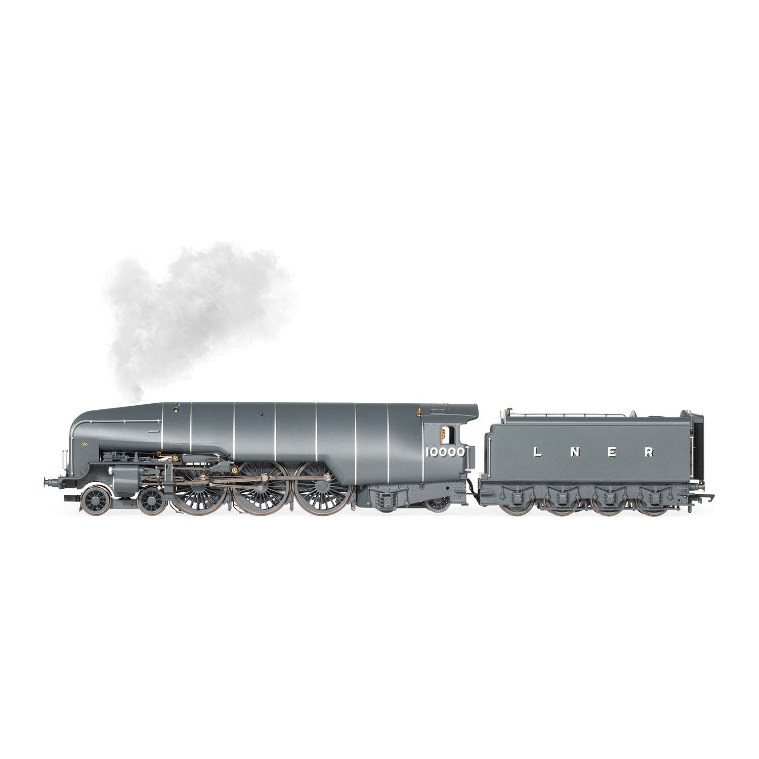 HORNBY LNER, W1 Class, 4-6-4, 10000 'Hush Hush' With Steam Generator - Era 3