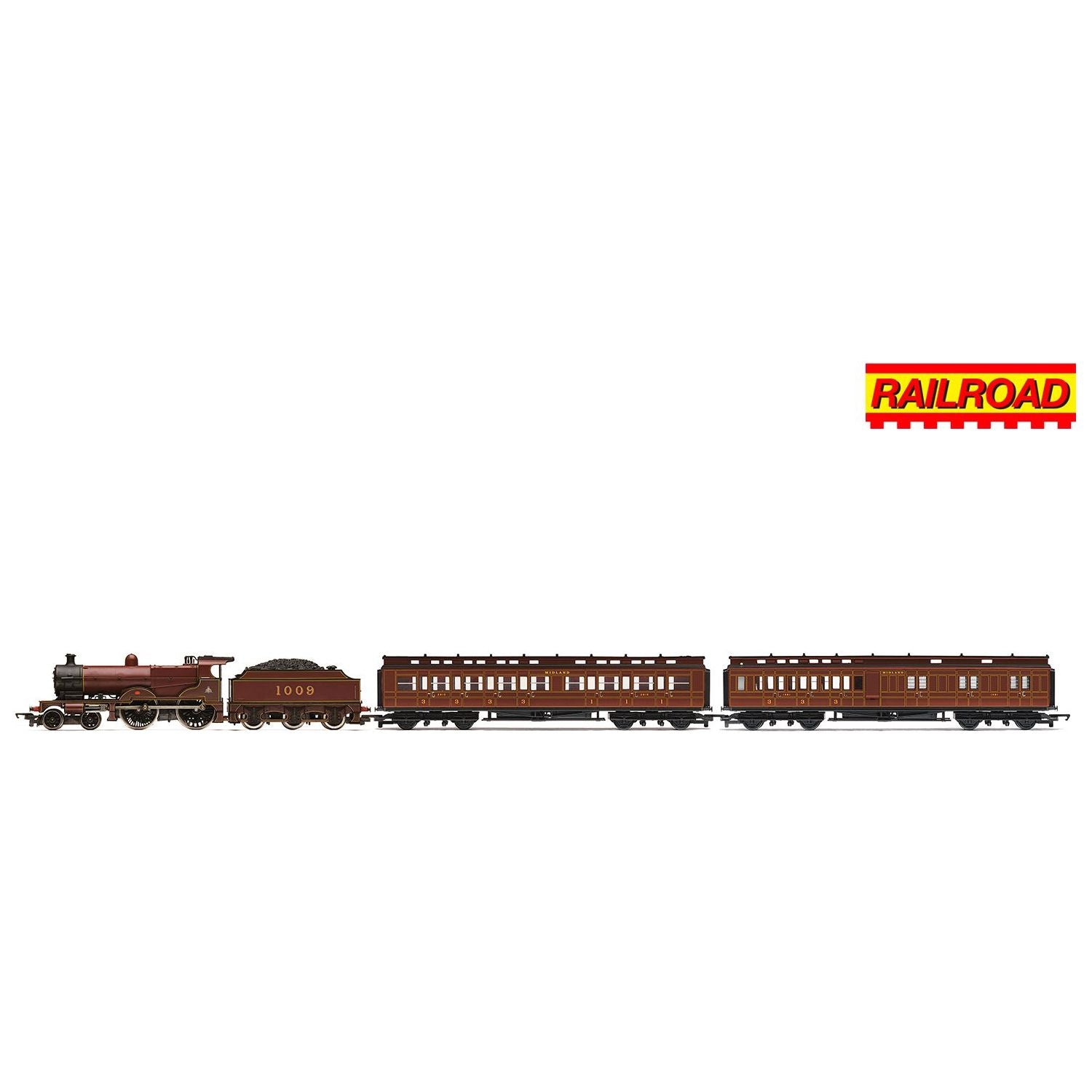 HORNBY RAILROAD MR CLASS 4P COMPOUND TRAIN PACK - ERA 3