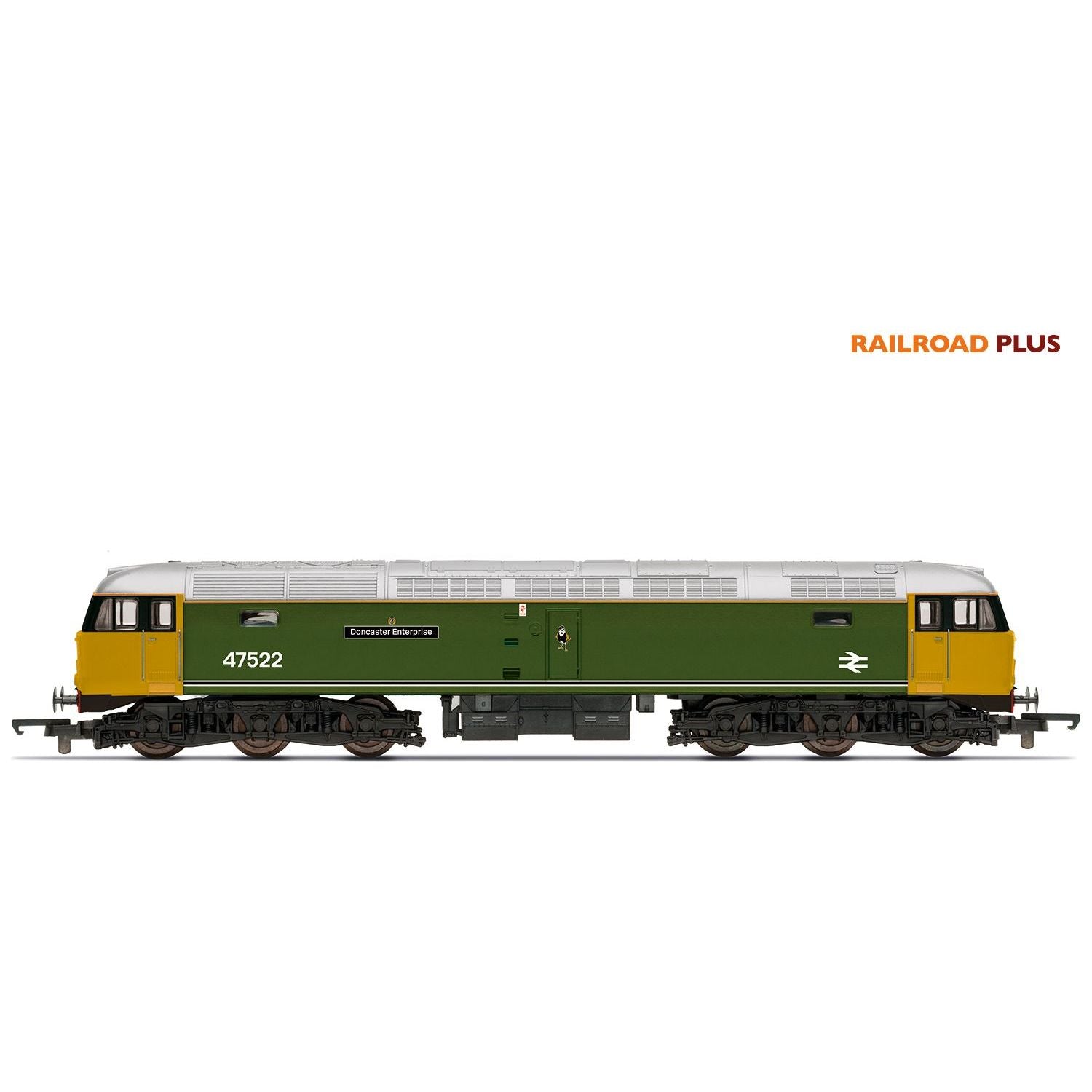 HORNBY RAILROAD PLUS BR, CLASS 47, 47522 'DONCASTER ENTERPRISE' - ERA 8