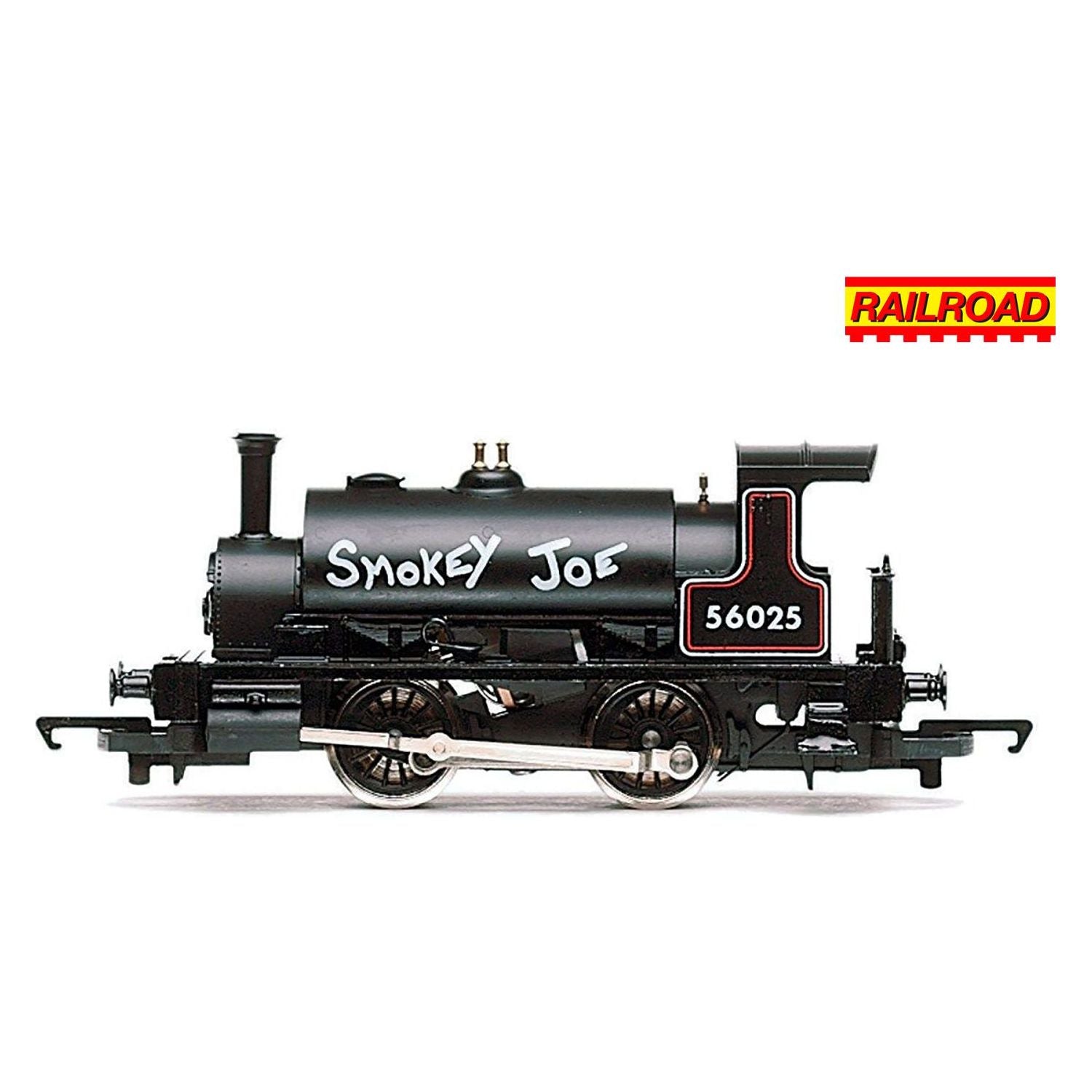 HORNBY OO Railroad BR, Class 264 'Pug', 0-4-0ST, 56025 'Smokey Joe' - Era 4/5