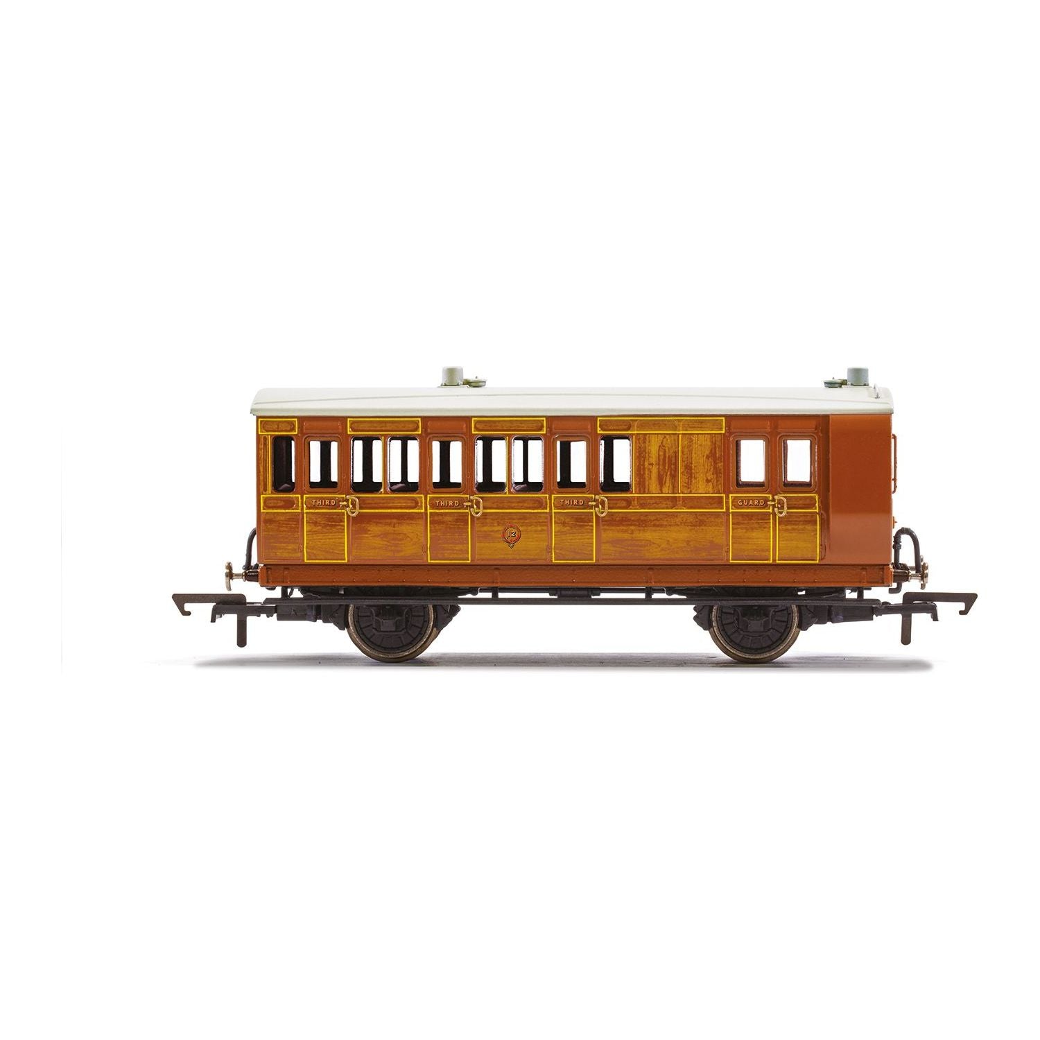 HORNBY IOW CR, 4 WHEEL COACH, BRAKE THIRD - ERA 2