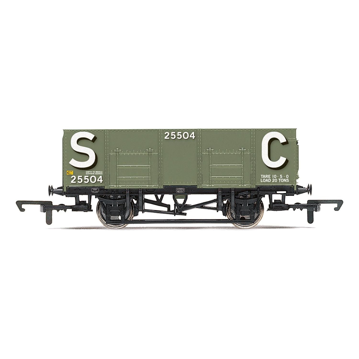 HORNBY 27T IRON ORE TIPPLER WAGON, BRITISH RAIL - ERA 7