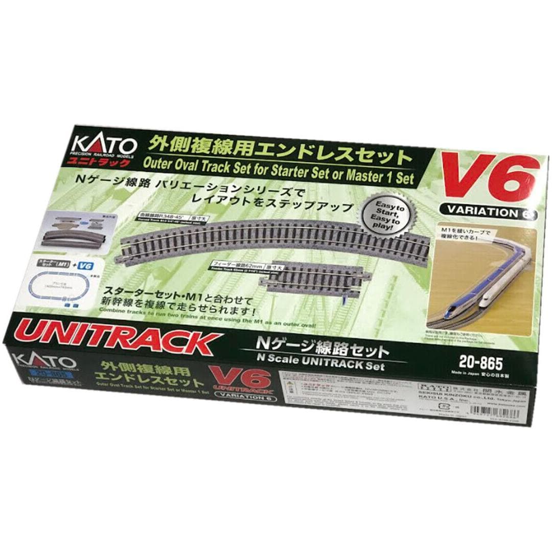 KATO UNITRACK OUTER OVAL STARTER SET (KA20-865V6)