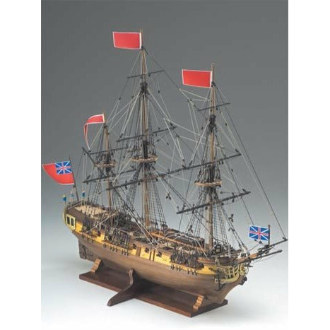 COREL 1/100 HMS Greyhound 20 Gun Frigate 1720 Wooden Kit