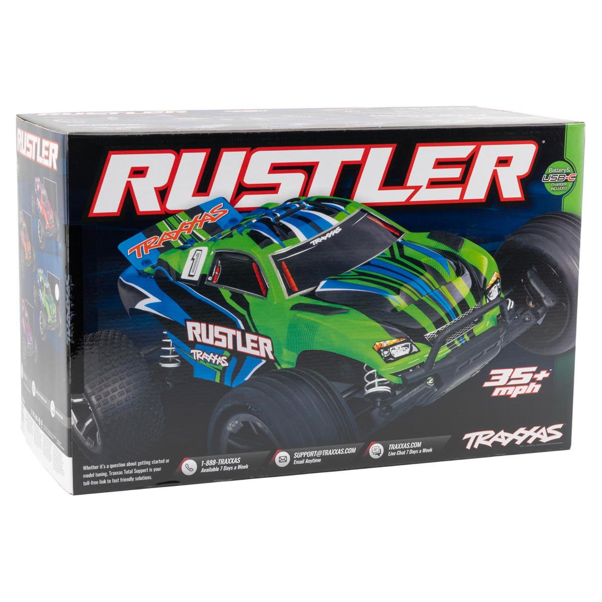 TRAXXAS Rustler Stadium Truck - ORANGE