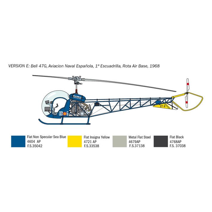 ITALERI 1/48 Bell OH-13 Sioux Korean War