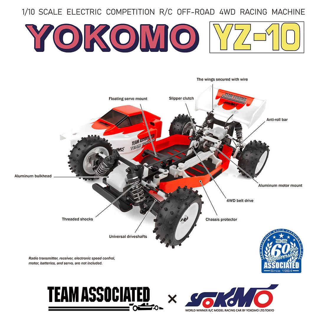 TEAM ASSOCIATED 1/10 YOKOMO YZ-10 CLASSIC KIT