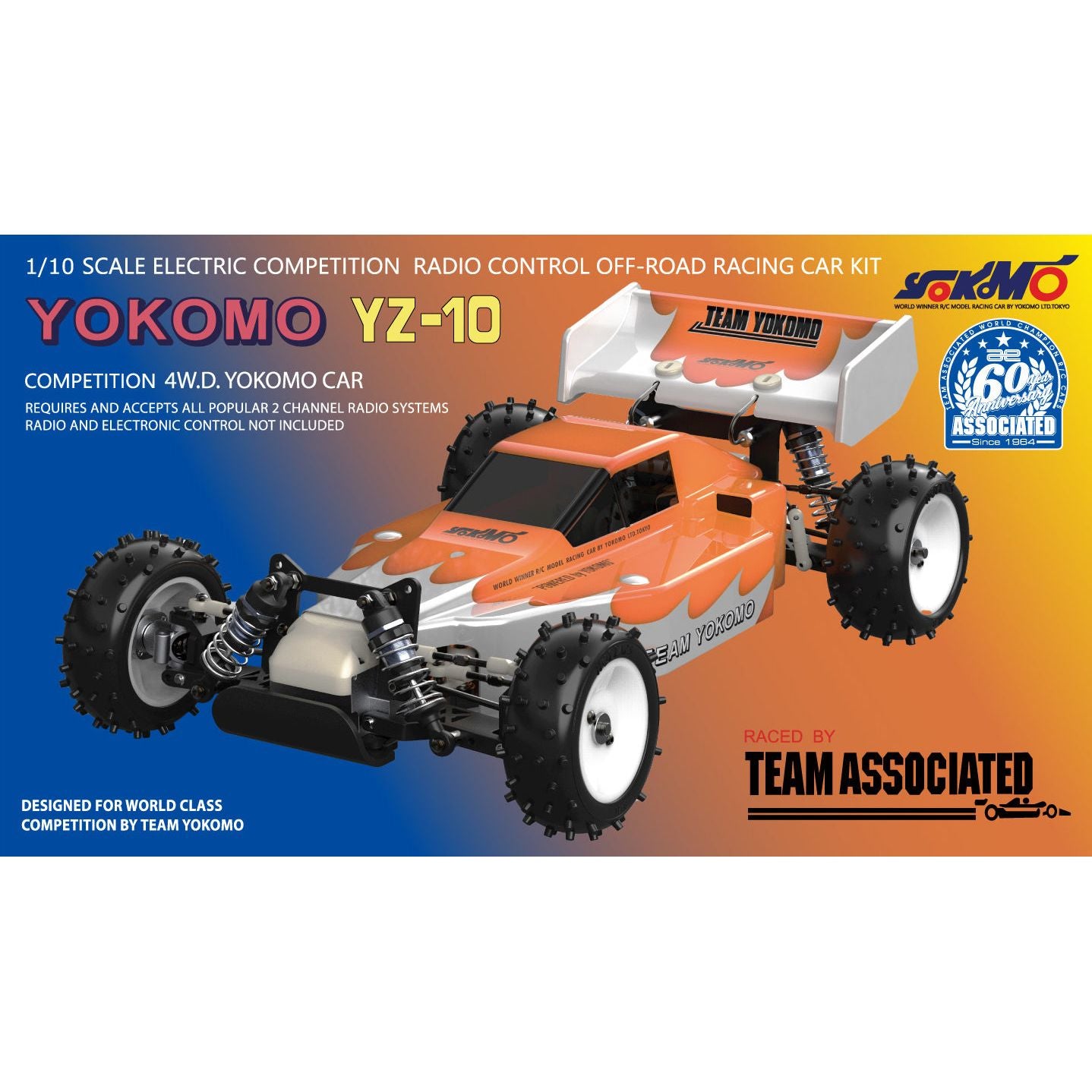 TEAM ASSOCIATED 1/10 YOKOMO YZ-10 CLASSIC KIT