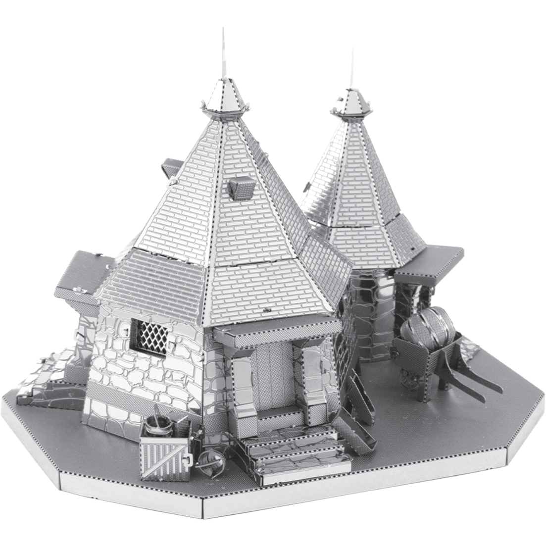 METAL EARTH Harry Potter Hagrid's Hut