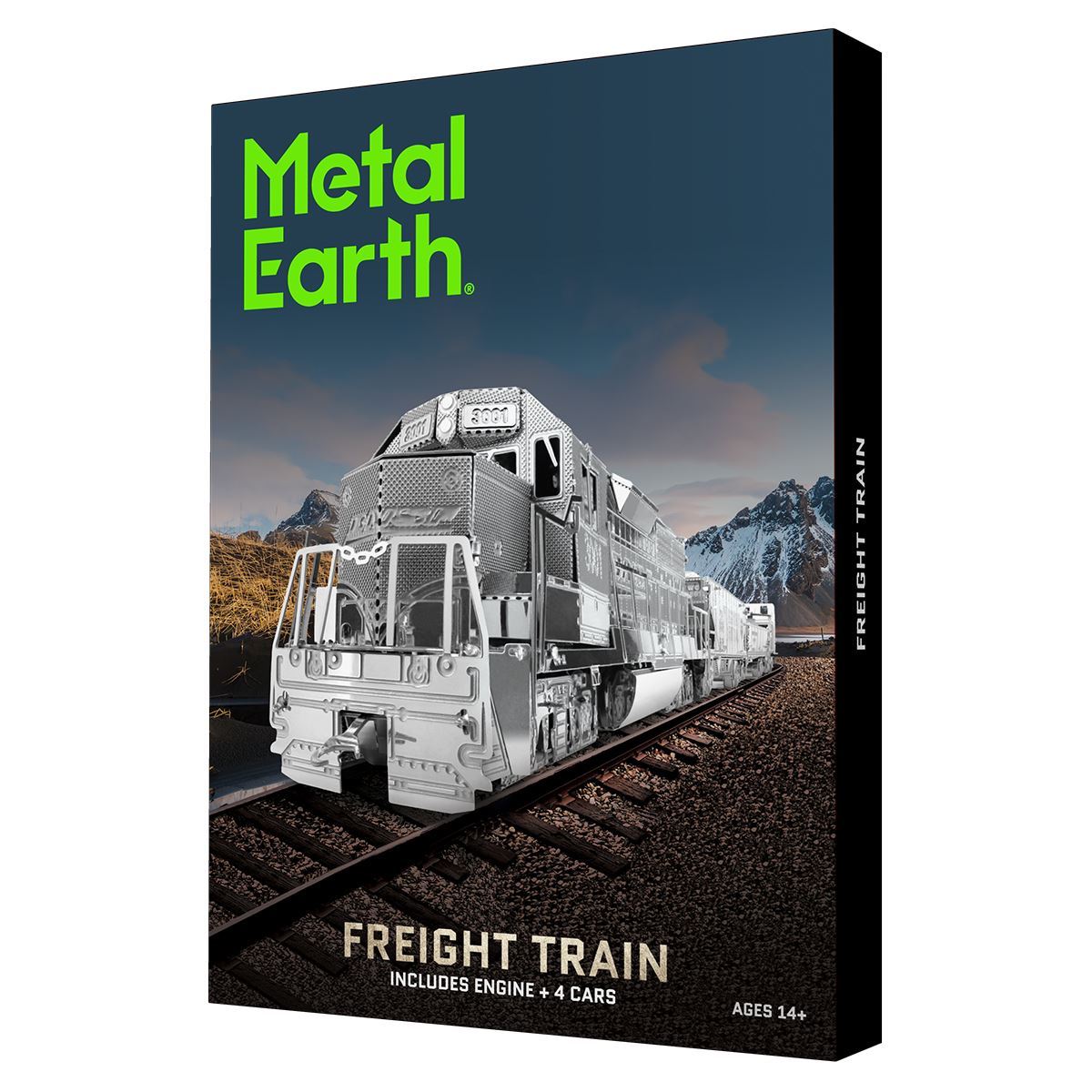 METAL EARTH Gift Box - Freight Train Set