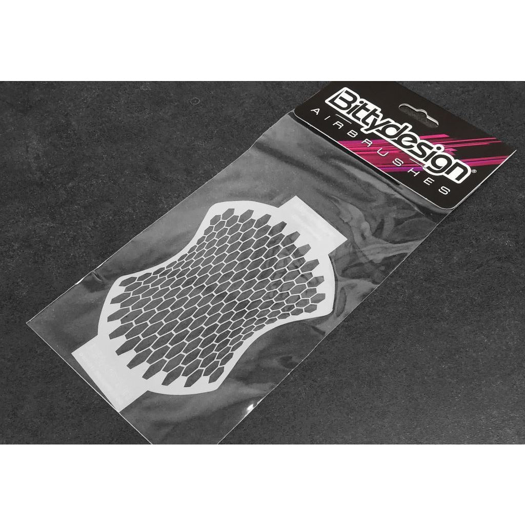 BITTYDESIGN Vinyl Stencil - Honeycomb V2