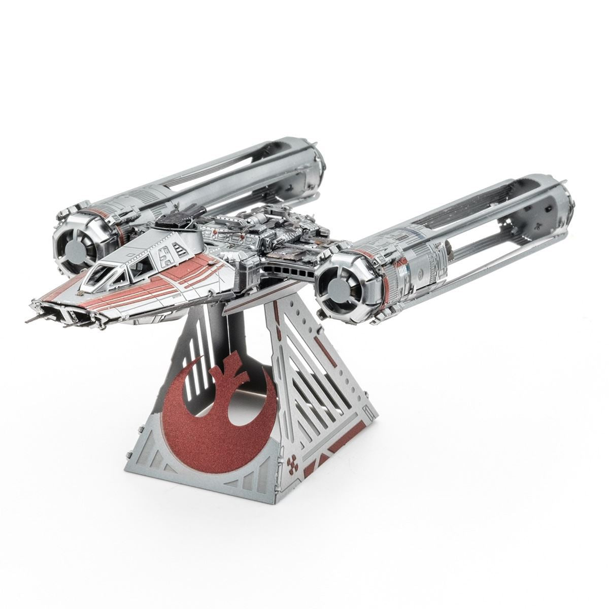 METAL EARTH Star Wars Zorii's Y-Wing Fighter