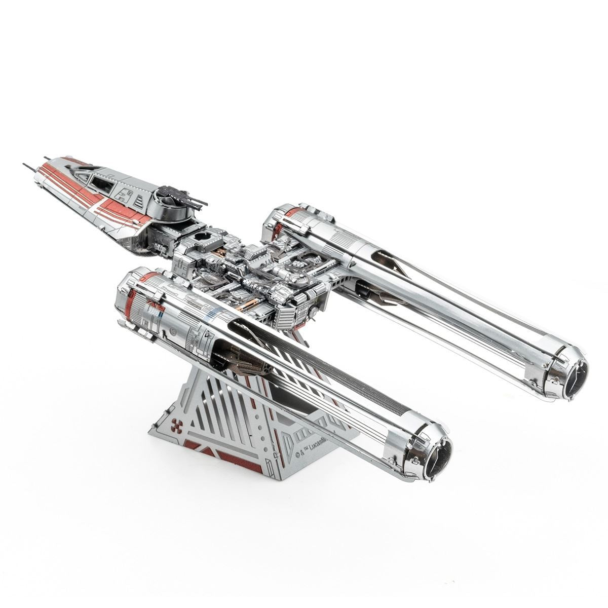 METAL EARTH Star Wars Zorii's Y-Wing Fighter