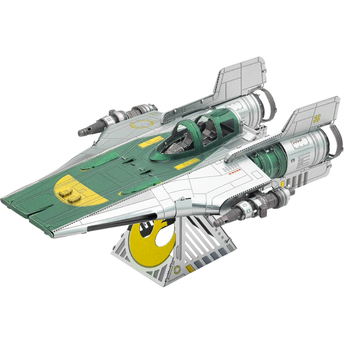 METAL EARTH Star Wars Resistance A-Wing Fighter