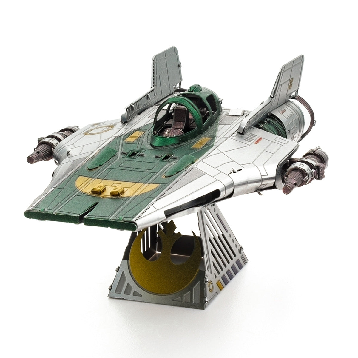 METAL EARTH Star Wars Resistance A-Wing Fighter