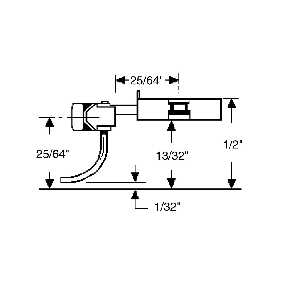 KADEE HO Metal Long Overset Shank Coupler (Pair)