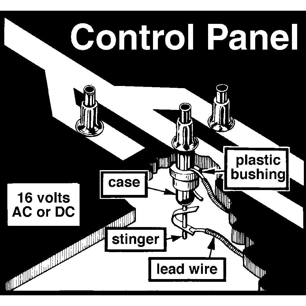 KADEE #160 Quickie Control Panel Switches (3 Pack) - Amber