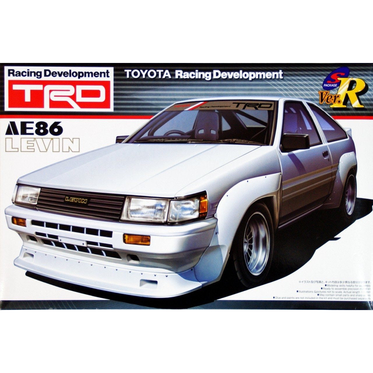 AOSHIMA 1/24 TRD AE86 Levin N2