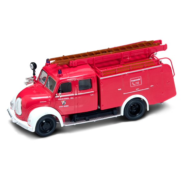 MAGIRUS 1/43 1961 Deutz Merkur TLF16 Fire Engine