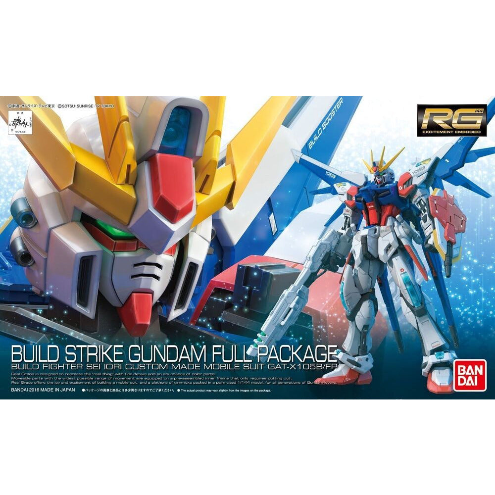 BANDAI 1/144 RG Build Strike Gundam Full Package