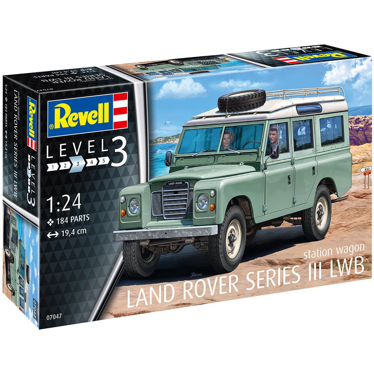 REVELL 1/24 Land Rover Series III LWB