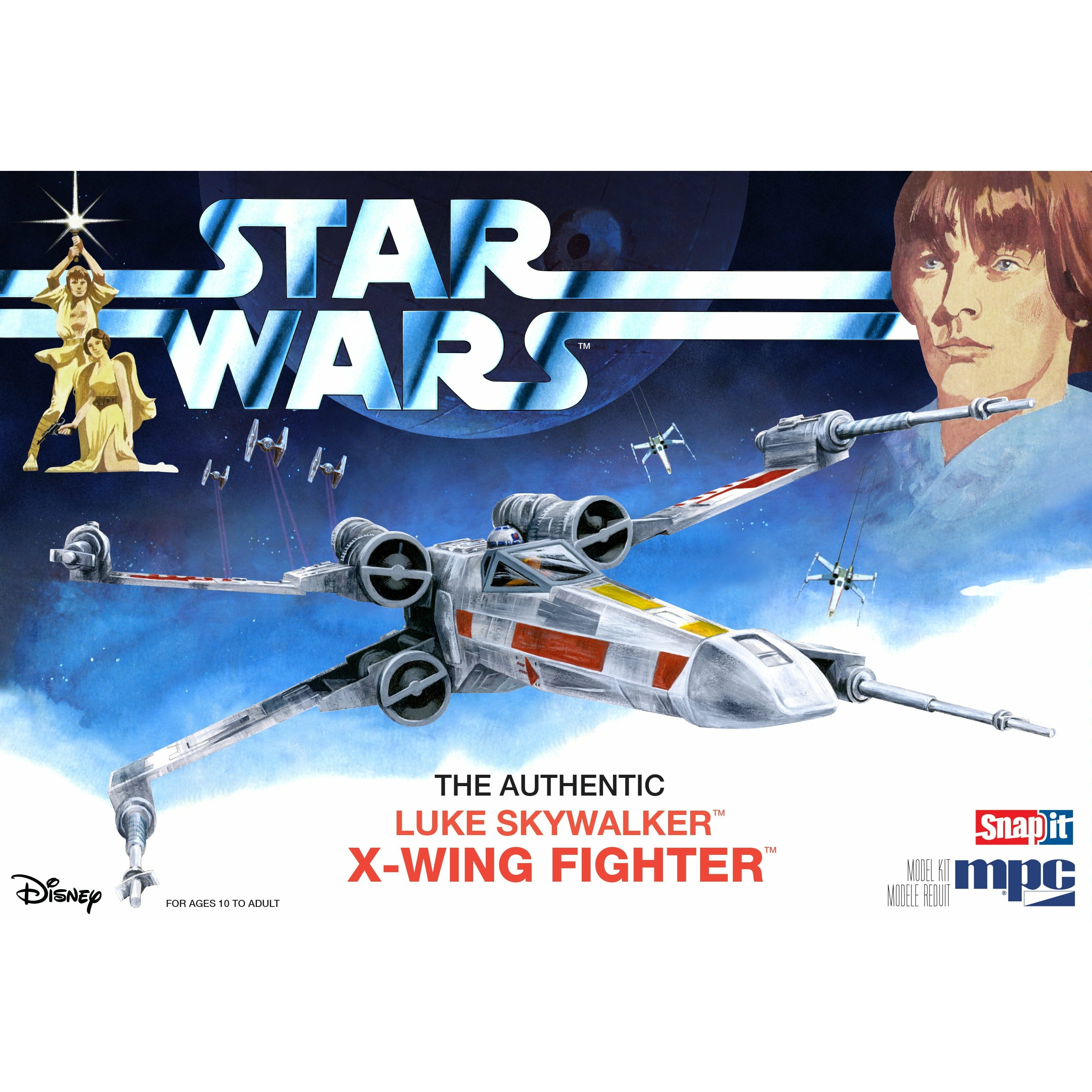 MPC 1/63 Star Wars: A New Hope X-Wing Fighter (SNAP) Plastic Model Kit