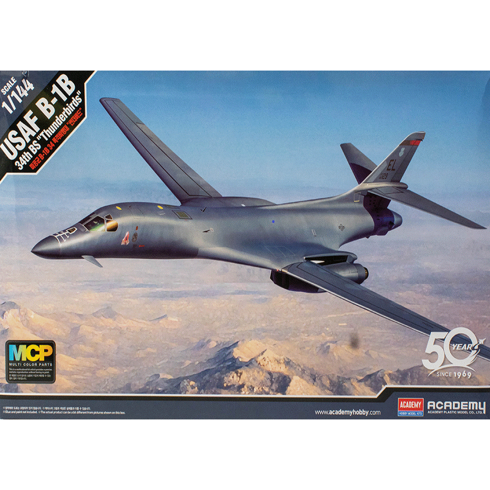 ACADEMY 1/144 Rockwell USAF B-1B Lancer "Thunderbirds"