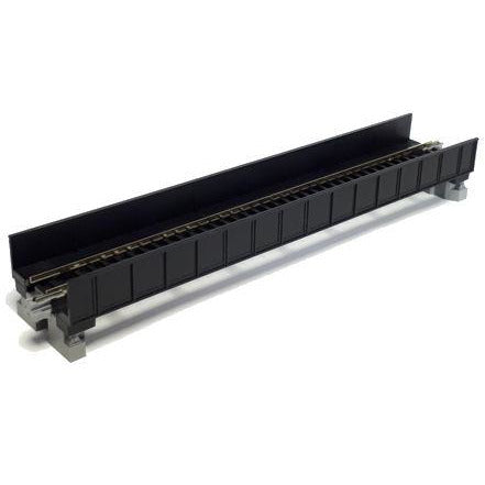 KATO N Unitrack Single Plate Girder Bridge 186mm Black