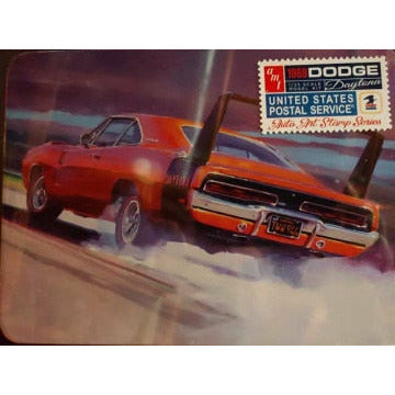 AMT 1/25 1969 Dodge Charger Daytona (USPS Stamp Series Collector Tin)