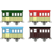 TGW TSUGAWA 13711 CARRIAGES RED/CREAM