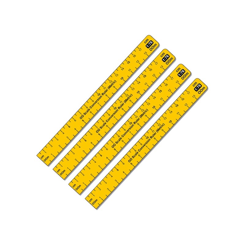 PROSES 1/76 Scale Conversion Ruler (Metric) OO