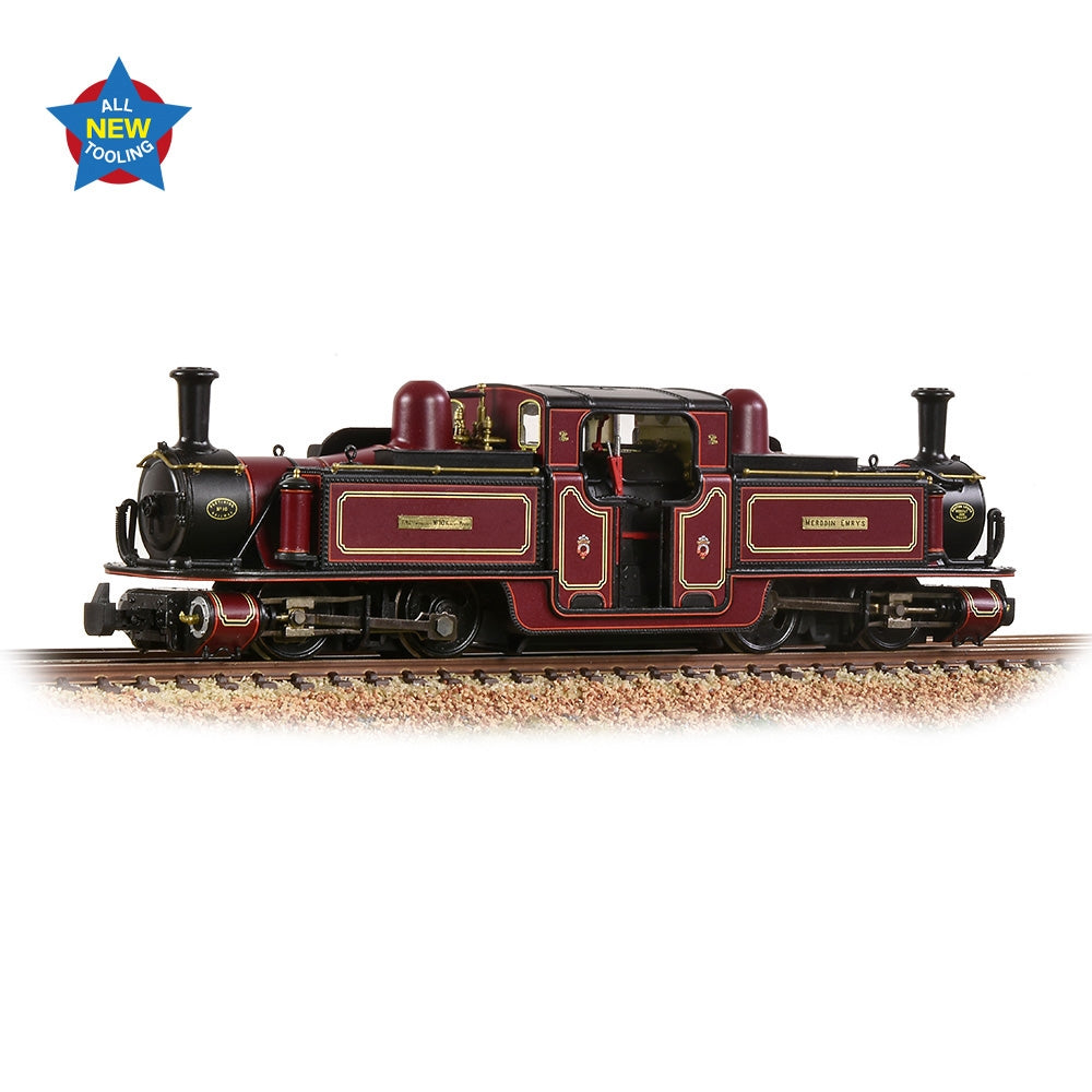 BACHMANN NARROW GAUGE OO9 Ffestiniog Railway Double Fairlie 'Merddin Emrys' FR Lined Maroon