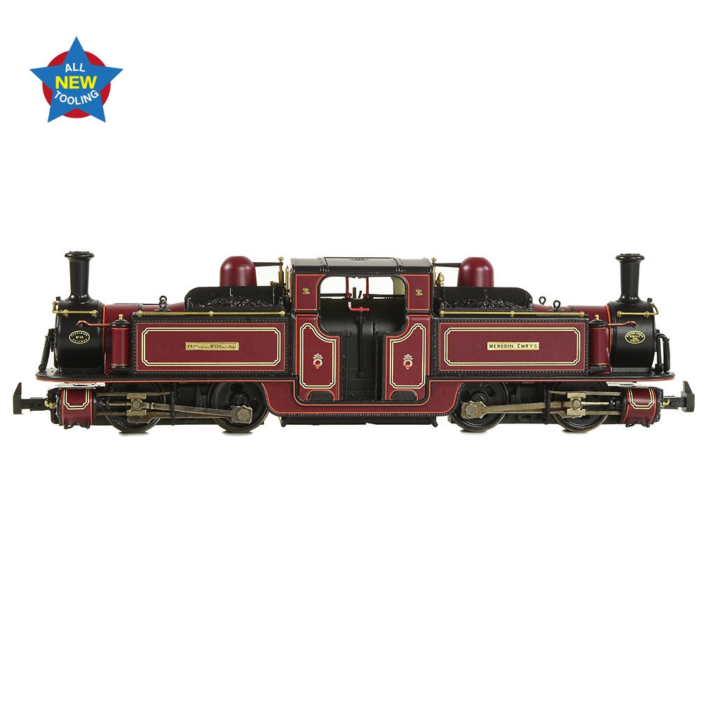 BACHMANN NARROW GAUGE OO9 Ffestiniog Railway Double Fairlie 'Merddin Emrys' FR Lined Maroon