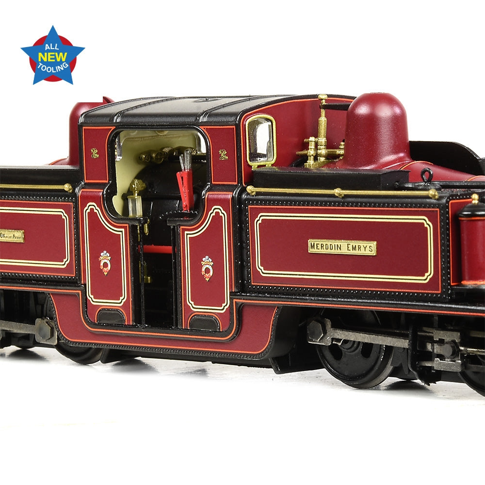 BACHMANN NARROW GAUGE OO9 Ffestiniog Railway Double Fairlie 'Merddin Emrys' FR Lined Maroon