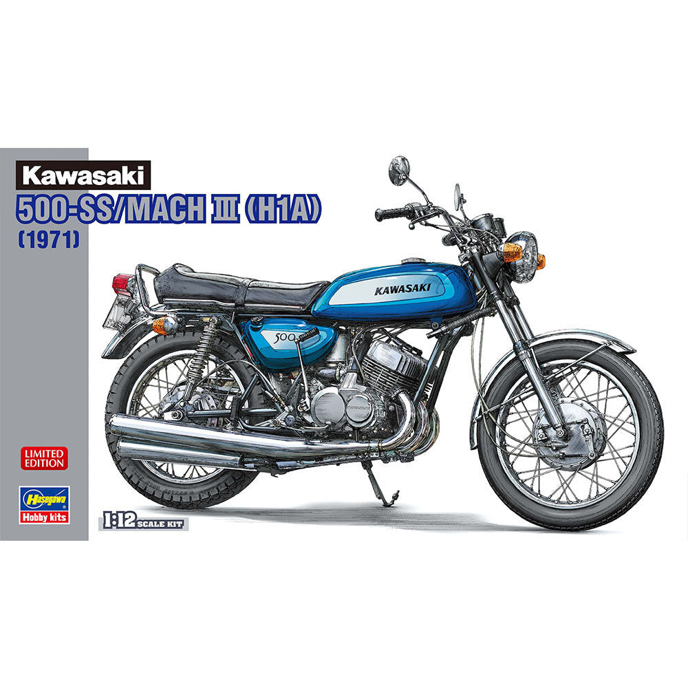 HASEGAWA 1/12 Kawasaki  500-SS/Mach III (H1A)