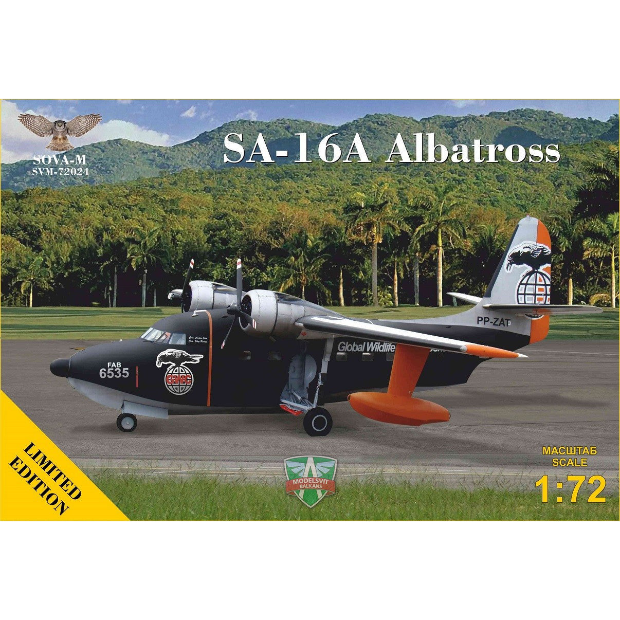 SOVA-M 1/72 SA-16A "Albatross" Flying Boat