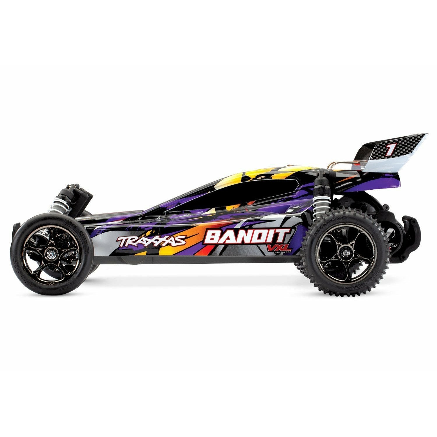 TRAXXAS 1/10 Bandit VXL Brushless RC Buggy RTR - Purple