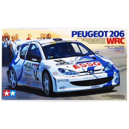 TAMIYA 1/24 Peugeot 206 WRC