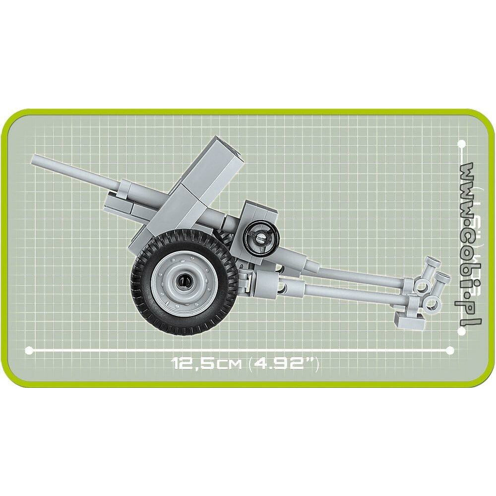 COBI World War II - 3.7cm PAK 36 (55 Pieces)