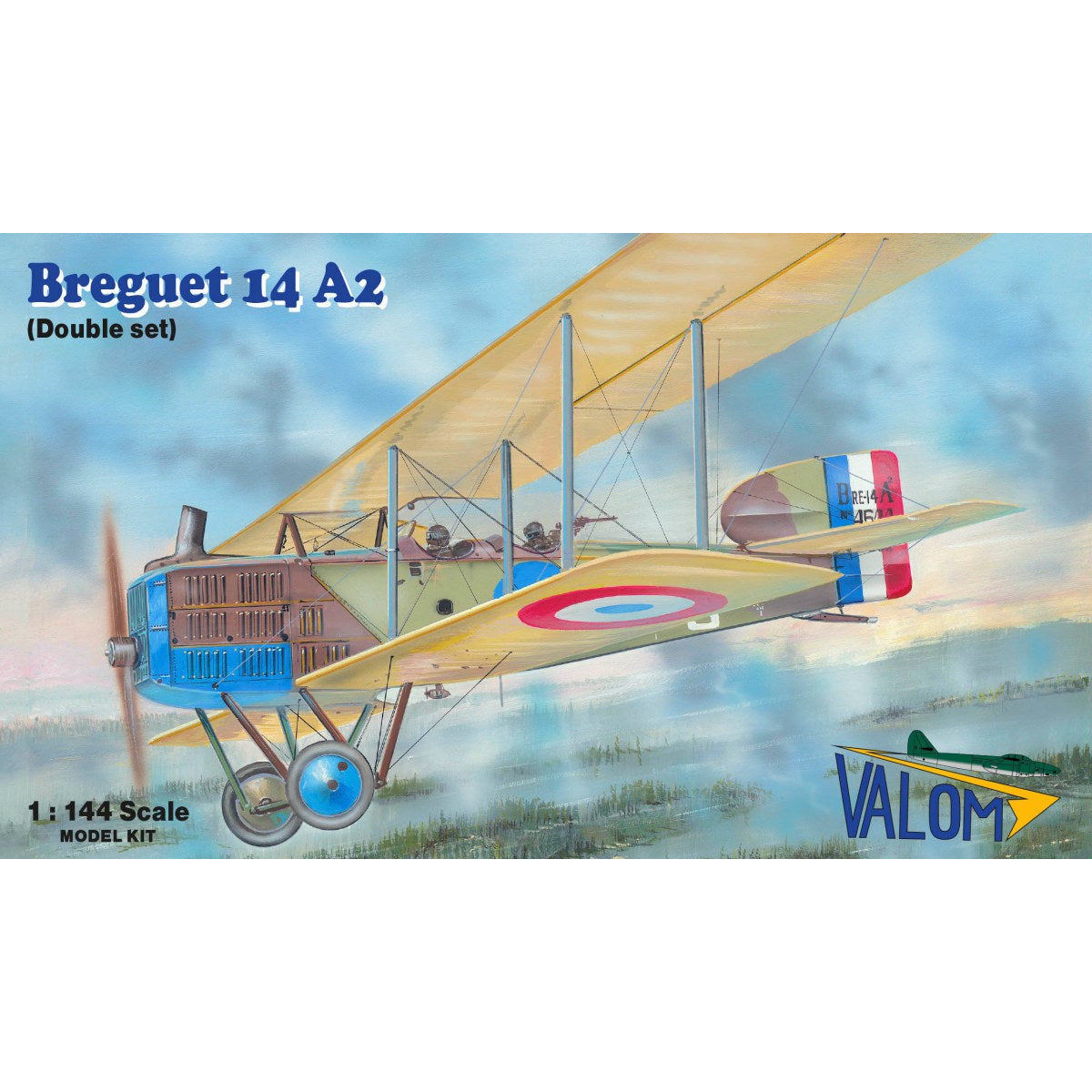 VALOM 1/144 Breguet 14 A2 (Double Set)