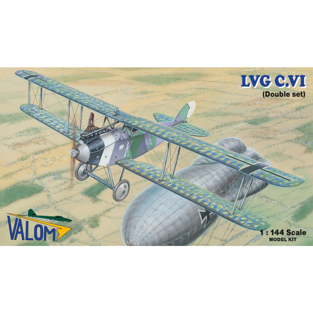 VALOM 1/144 LVG C.VI (Double Set)