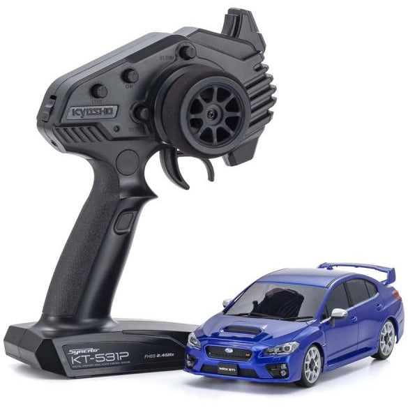 KYOSHO Mini-Z AWD MA-020 Readyset Subaru WRX STI WR Blue