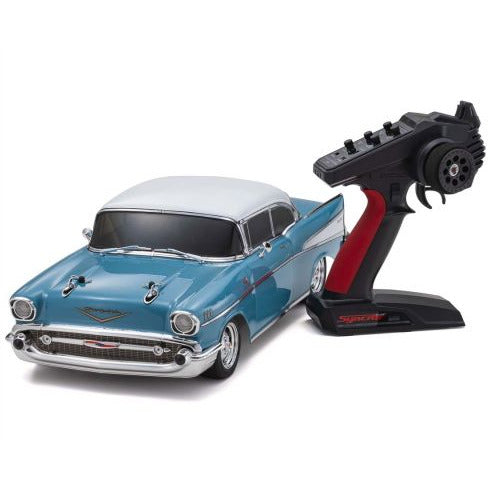 KYOSHO 1/10 Electric Powered 4WD Fazer Mk2 1957 Chevy Bel Air Coupe Turquoise