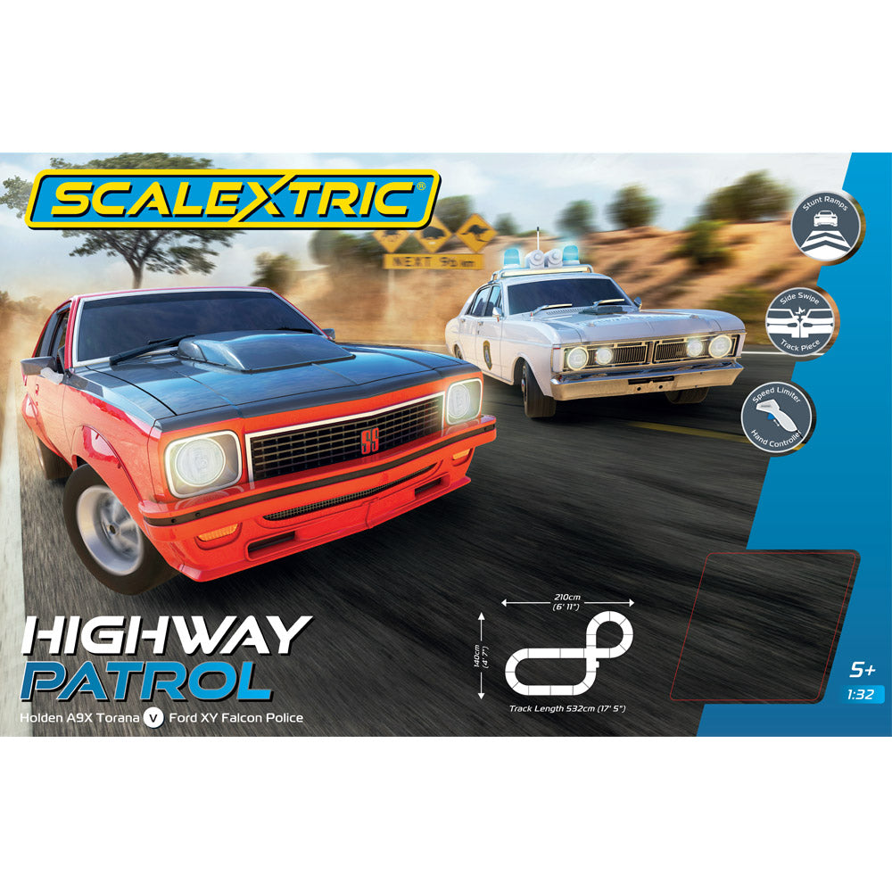 SCALEXTRIC Australian Highway Patrol Race Set