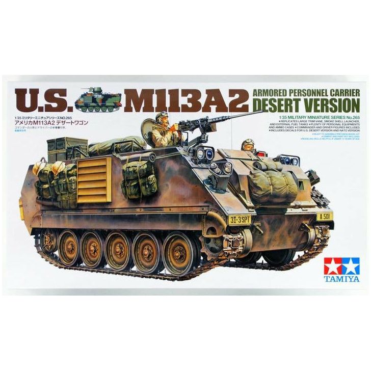 TAMIYA 1/35 U.S. M113A2 Armored Personnel Carrier Desert Version