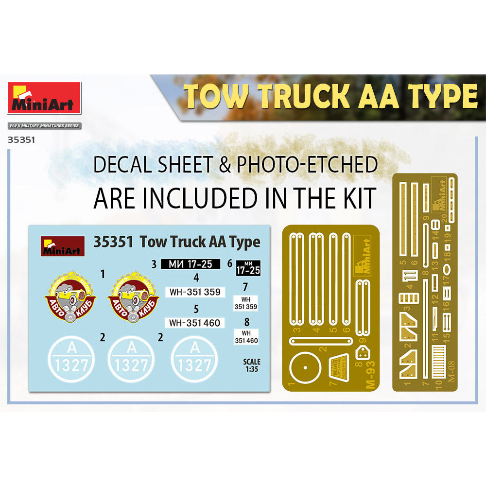 MINIART 1/35 Tow Truck AA Type